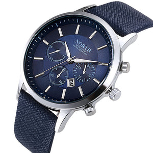 Men Watch Sport 30M Waterproof  Fashion Wristwatch Montre Homme Genuine Leather Relojes Hombre 2017 Quartz Male Business Watch