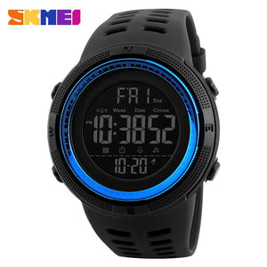 Skmei Luxury Brand Mens Sports Watches Dive 50m Digital LED Military Watch Men Fashion Casual Electronics Wristwatches Relojes