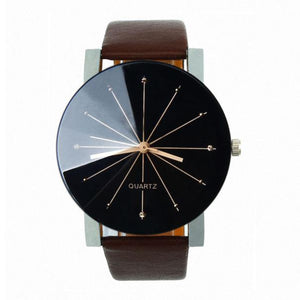 Splendid Watches Men Women Luxury Top Brand Quartz Dial Clock Leather Round Casual Wrist watch Relogio masculino