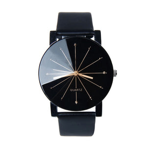 Splendid Watches Men Women Luxury Top Brand Quartz Dial Clock Leather Round Casual Wrist watch Relogio masculino