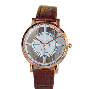 Fashion Women Watch Luxury Unique Stylish Double Hollow Lady Watches Elegant Casual Quartz Wristwatch Gift Girls Clock Black