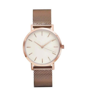 Fashion Women Watch Luxury Unique Stylish Double Hollow Lady Watches Elegant Casual Quartz Wristwatch Gift Girls Clock Black