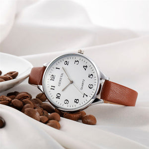 2018 Lady Woman Wrist Watches High Quality Ladies Watches montre femme Geneva Quartz Watch Women Clock reloj mujer Elegant