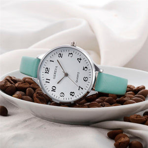 2018 Lady Woman Wrist Watches High Quality Ladies Watches montre femme Geneva Quartz Watch Women Clock reloj mujer Elegant