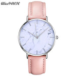 Newly Fashion Men Women Watch Slim Leather Analog Classic Casual Wrist Watch Sports Watches Dial montre femme best gift A2