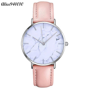 Newly Fashion Men Women Watch Slim Leather Analog Classic Casual Wrist Watch Sports Watches Dial montre femme best gift A2
