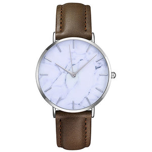 Newly Fashion Men Women Watch Slim Leather Analog Classic Casual Wrist Watch Sports Watches Dial montre femme best gift A2