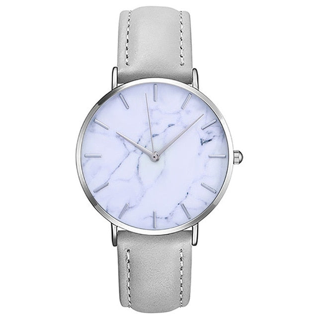Newly Fashion Men Women Watch Slim Leather Analog Classic Casual Wrist Watch Sports Watches Dial montre femme best gift A2