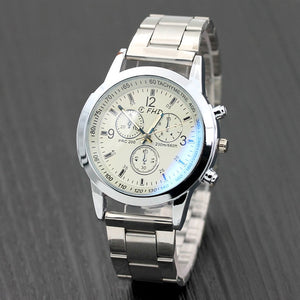 New Men Fashion Watch Hot Brand Casual Luxury Full Stainless Steel Quartz WristWatch relogio masculino erkek kol saati watches