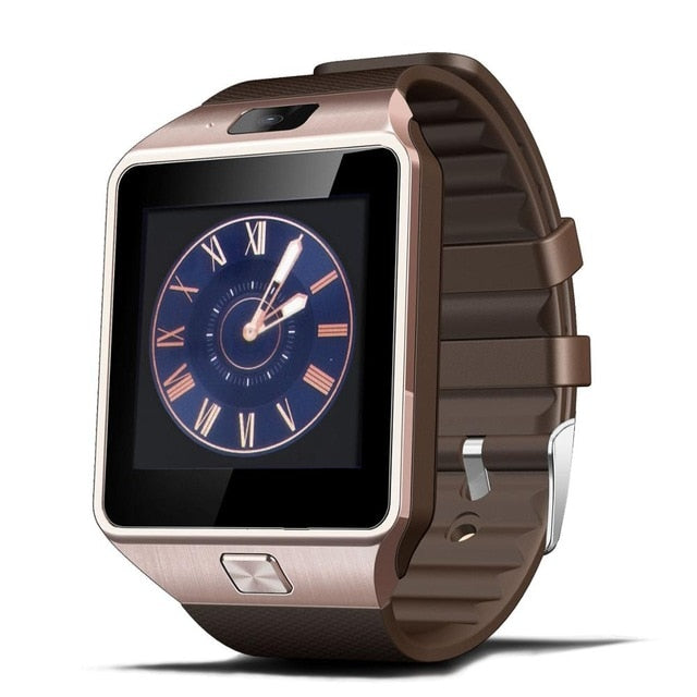 New Smartwatch Intelligent Digital Sport Gold Smart Watch DZ09 Pedometer For Phone Android Wrist Watch Men Women's satti Watch