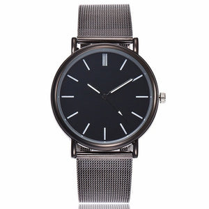 Dropshipping Fashion Silver Mesh Quartz Watch Women Metal Stainless Steel Dress Watches Relogio Feminino Gift Clock