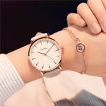 Exquisite simple style women watches luxury fashion quartz wristwatches drop shipping ulzzang brand woman clock montre femme