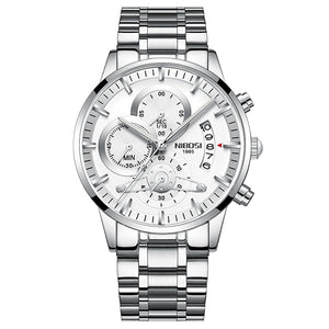 NIBOSI Relogio Masculino Watch Men Gold And Black Mens Watches Top Brand Luxury Sports Watches 2018 Reloj Hombre Waterproof