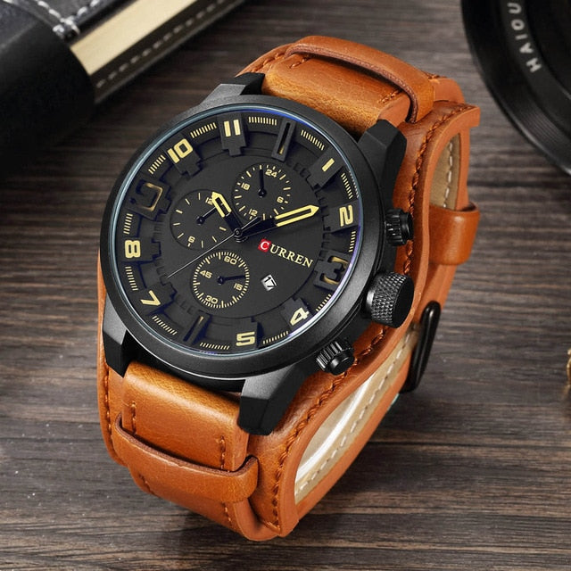 Curren Men Watches Top Brand Luxury Quartz Watch Men Military Sport Dropship Clock Hodinky Relojes Hombre Relogio Masculino 8225