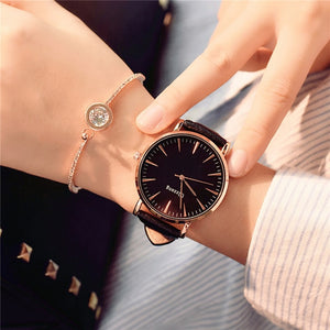 Exquisite simple style women watches luxury fashion quartz wristwatches drop shipping ulzzang brand woman clock montre femme