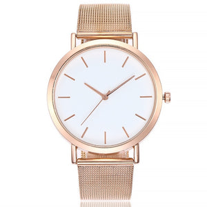 Vansvar Gold Sliver Mesh Stainless Steel Watches Women Top Brand Luxury Casual Clock Ladies Wrist Watch Relogio Feminino #125
