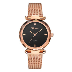 2018 Best Sell Women Watches Geneva Fashion Classic Hot Sale Luxury Stainless Steel Analog Quartz WristWatches relogio feminino