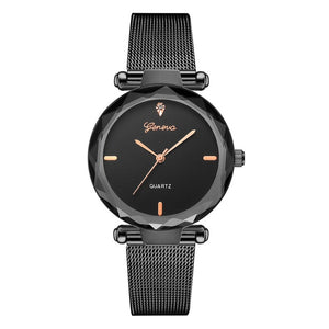 2018 Best Sell Women Watches Geneva Fashion Classic Hot Sale Luxury Stainless Steel Analog Quartz WristWatches relogio feminino