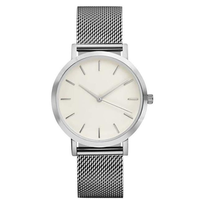 Fashion Women Watch Crystal Stainless Steel Analog Quartz Wristwatch Bracelet Top Band Luxury Women Watches reloj mujer Dropship