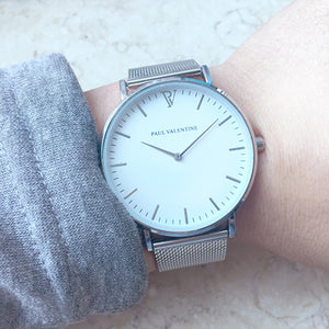 paul valentine Brand Luxury Women Watches Waterproof Business Rose Gold Stainless Steel Ladies Quartz Wrist watch