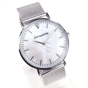 paul valentine Brand Luxury Women Watches Waterproof Business Rose Gold Stainless Steel Ladies Quartz Wrist watch