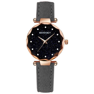 relojes mujer 2018 Luxury Brand Gogoey Women Watches Personality romantic starry sky Wrist Watch Rhinestone Design Ladies Clock