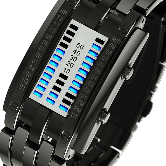 SKMEI Fashion Creative Watches Men Luxury Brand Digital LED Display 50M Waterproof Lover's Wristwatch Relogio Masculino 0926