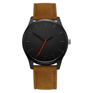 Military Quartz Men Watch Leather Sport watches Reloj 2018 Fashion Large Dial High Quality Clock Wristwatch Relogio Masculino